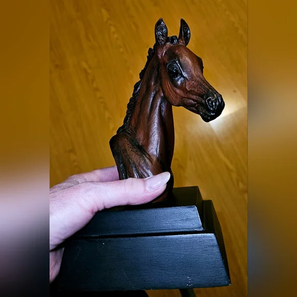 Beautiful Equestrian Horse Sculpture by Patricia Crane Collectibles